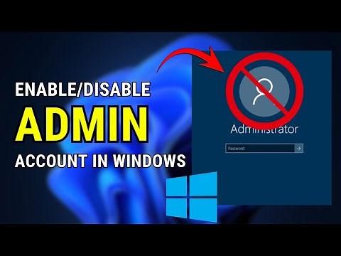 Enable/Disable Administrator Account in Windows Using CMD
