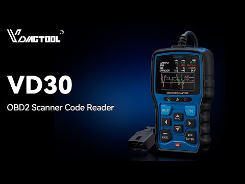 VDIAGTOOL VD30 OBD2 Scanner Code Reader