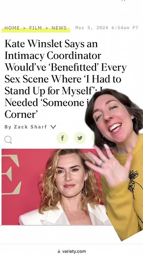 Kate Winslet Discusses the Importance of Intimacy Coordinators in Filming