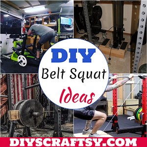20 DIY Belt Squat Ideas