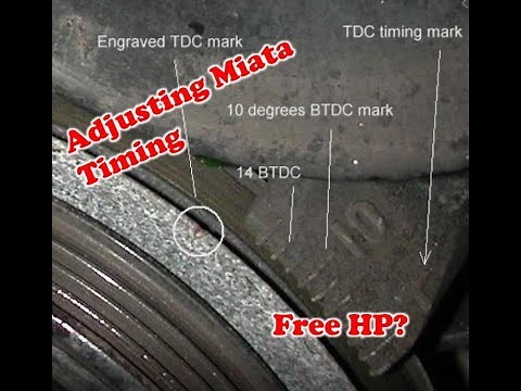 Setting Miata Ignition Timing
