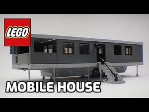 LEGO Expandable Mobile House Semi Trailer Custom Moc