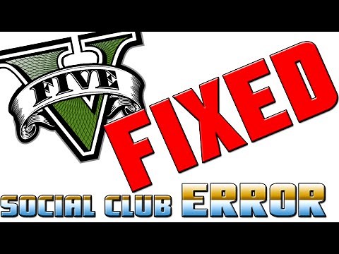 GTA 5 Social Club Error FIXED (100% WORKING)