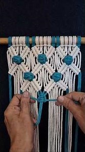 Macrame wall hanging design #macrametutorial #macrame #diymacrametutorial #tutorial #diy #handmade