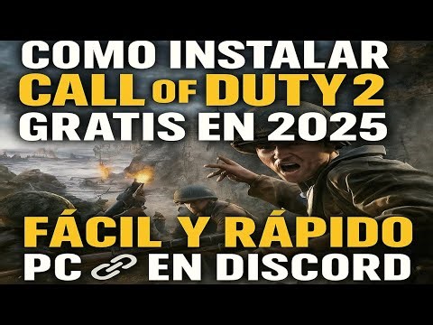 How to install Call of Duty 2 for FREE in 2025 easily and quickly on PC in SPANISH (link on Discord)