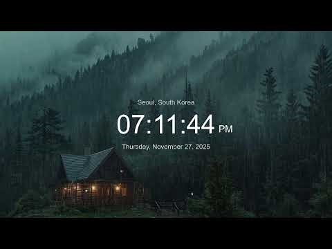 🔴 LIVE | Clock / Seoul current time / 서울 현재 시간 / 서울 라이브 / 서울 실시간