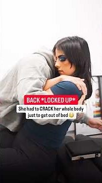 Her back was LOCKED 😱 #chiropractic #asmr #trending #shorts