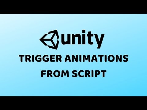 Unity Trigger Animation From Script