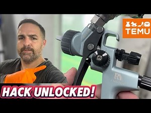 How to Setup a CHEAP TEMU Spray Gun to Spray Flawlessly