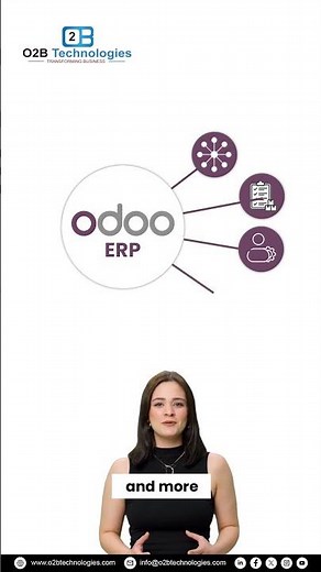 Why Modern Businesses Need ERP | Transform Your Operations with Odoo ERP | O2B Technologies