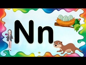 LETRA N n / Aprendamos a leer y escribir.