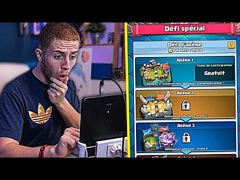 REDIFF MICHOU - JE TENTE LE NOUVEAU DÉFI D'ARENE sur CLASH ROYALE !