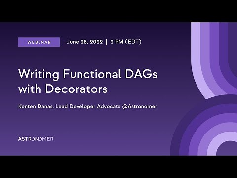 Writing Functional DAGs with Decorators