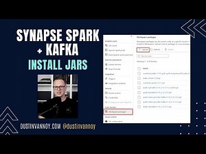 Azure Synapse Spark with Kafka - Installing JAR files