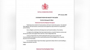 5.1K views · 14 reactions | The Duke and Duchess of Sussex have already announced they're retiring from official Royal duties, will not use their titles and plan to become financially independent, splitting their time between North America and the UK from March this year. But the pair have apparently hit a snag, having already launched their brand - Sussex Royal - on social media platforms and when applying for trademarks. | Checkpoint | Facebook