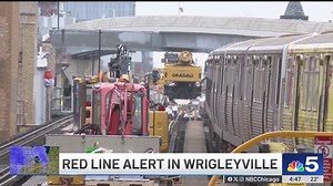 CTA Red Line trains bypassing Addison stop as construction continues