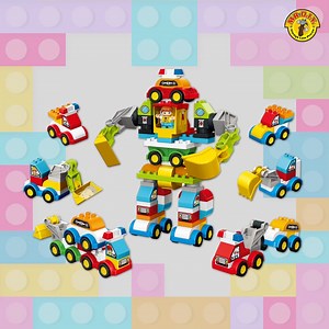 Unleash your little one’s creativity skills with this Building Block set. Your kids can build into any shape, design and helps to improve their eyes and hands coordination too. 8961316 - RM63.00 #MRDIY #AlwaysLowPrices #buildingblocks | MR DIY