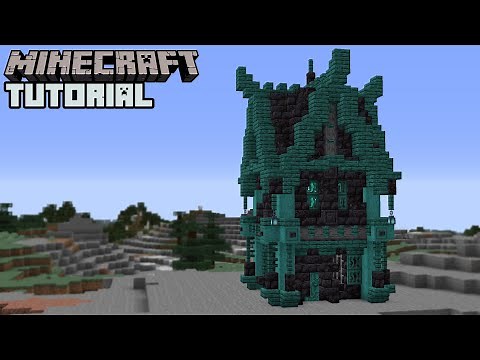 Minecraft 1.16: Blackstone House Tutorial (How to Build)