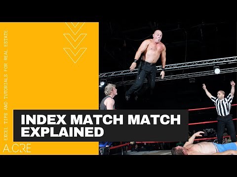 Index Match Match Explained