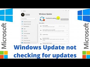 Windows Update Not Checking For Updates On Windows 11/10