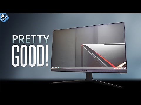 MSI Optix G242 Monitor Review - Hard to dislike