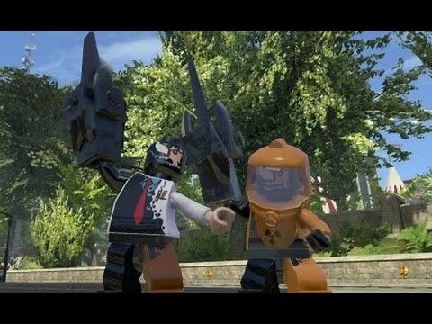 LEGO Marvel Super Heroes (PS4) - Symbiote Scientist Free Roam Gameplay
