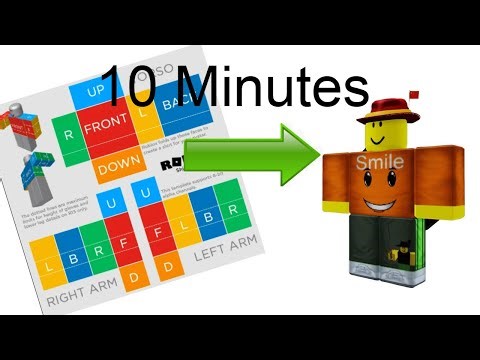 How to make your own shirt/pant in Roblox