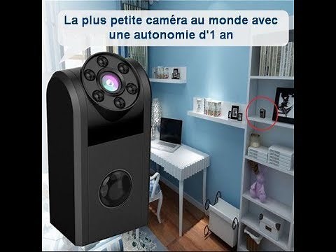 Caméra Espion Discrète Infrarouge Invisible Longue Autonomie 1 An