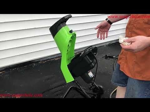 Harbor Freight Portland Chipper Shredder - Shredding HDPE