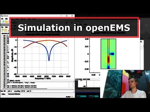 openEMS Tutorial (S11, S21 and EM distribution)