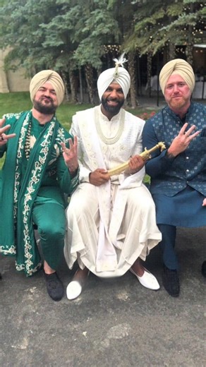 Click And Tell on Instagram: "3MB reunited at Raj Dhesi’s wedding - proving they can bring style & swagger outside the ring. 👳🏽‍♂️👰🏻‍♀️ Join @rajthemaharaja as he reflects on the moments and mindset that built his legacy. Catch the full episode on YouTube - a must-watch for the @wwe universe! 🔗💍🇮🇳 #LinkInBio • #clickandtell #rajdhesi #3mb #thethreemanband #threemanband #heathslater #drewmcintyre #jindermahal #heathmiller #andrewmcleangallowayiv #wedding #wwe #reunion #heelstable #wwecham
