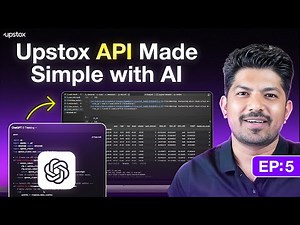How to Get Market & Historical Data Using Upstox API + ChatGPT | EP : 5
