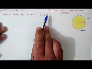Chapter:13 Exercise:13.8 Q.7 Surface Areas and Volumes | Ncert Maths Class 9 | Cbse