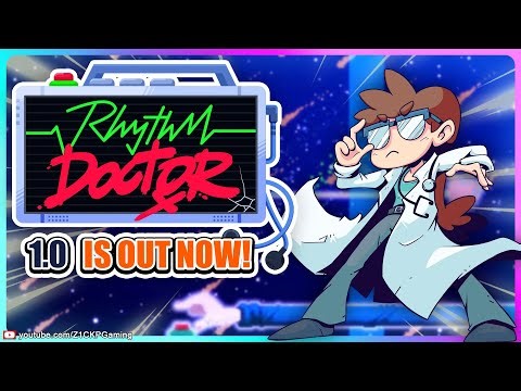 THE BEST RHYTHM GAME EVER JUST RELEASED 1.0! Rhythm Doctor Indie Game Review by Z1CKP