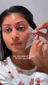 Krishna Patel ✨ Beauty + Self Care on Instagram: "I’ve never these kinda results from a mask until I tried the @medicube_global_official collagen night wrapping mask 💕🤌🏽 It made my skin soooo smooth and hydrated because it locks all the moisture. I only use this mask once or twice a week and it’s given me GLASS SKIN ✨ . . . . . . Peel off mask Collagen mask Korean skin care Medicube peel mask #Koreanskincare #peeloffmask #collagenmask #skincare"