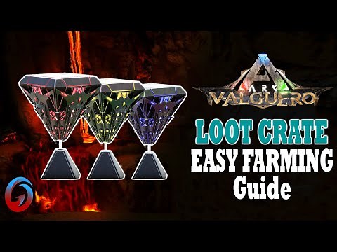 Easy Supply Drops from Caves! Ark Survival Evolved Guide : Valguero DLC