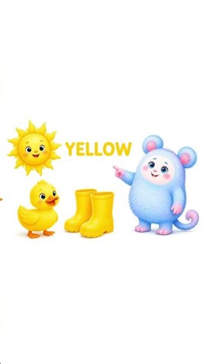 💛 Learn YELLOW with Mumble! | Colors for Toddlers ☀️🐥