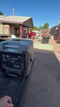 Run/Check Cummins Onan 4500I inverter Generator