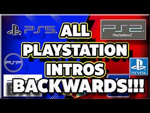 PlayStation Startup Screens Reversed Momtage | Console Nostalgia