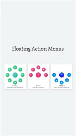 Floating Social Media Buttons with HTML & CSS | Radial FAB UI Design
