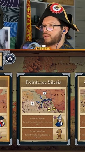 King_Leonidas on Instagram: "Picking the next act! Silesia, what a game and the choices here #masterofcommand #masterofcommandgame #masterofcommandgameplay #streamer"