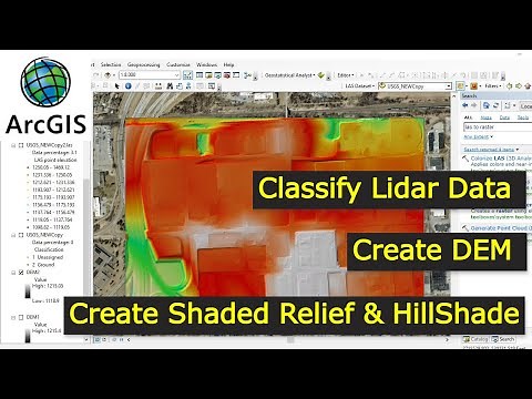 Working with Lidar Data || How to Create DEM in ArcGIS