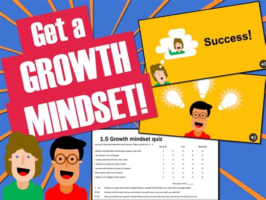 PSHE Get a Growth Mindset KS3/KS4 | Teaching Resources