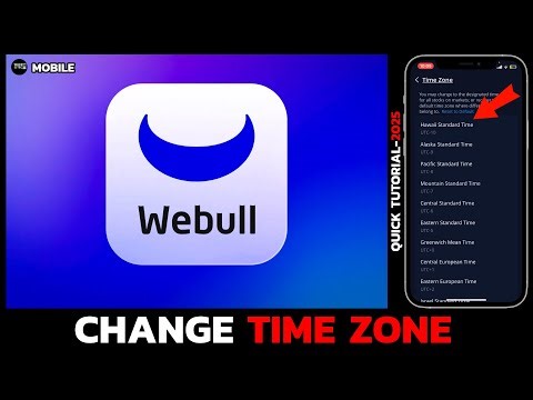 How to Change Timezone in Webull App (Step-by-Step Tutorial)
