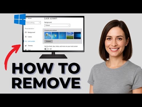 How to Remove Lock Screen Background in Windows 10 [Best Method | 2025 Guide]