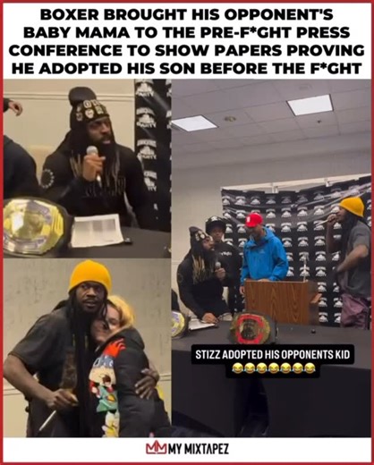 MyMixtapez on Instagram: "A boxer adopted his opponent’s son days before their scheduled f*ght at the Gillie & Wallo boxing event 🎥: @gilliedaking"