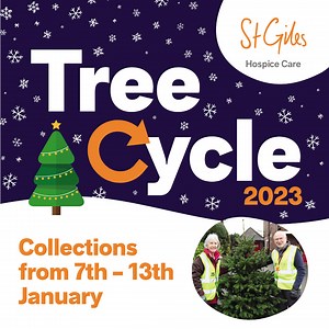 39 reactions · 25 shares | We'll collect and recycle your real Christmas tree between 7th - 13th January, in return for a donation 李 Get prepared and book your tree in for collection today! | St Giles Hospice | Facebook
