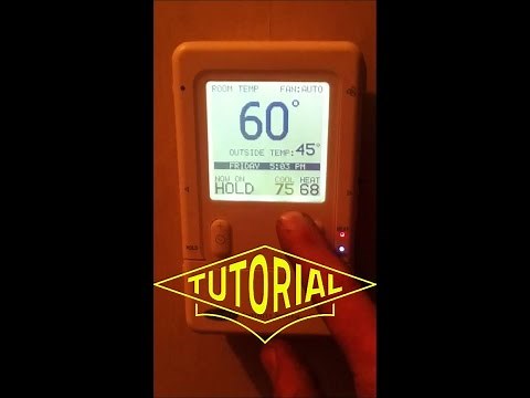 HVAC Controls: The Carrier Infinity Thermostat Walkthrough