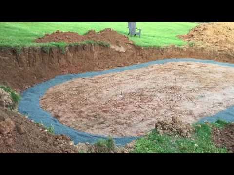 Semi-Inground Pool Installation