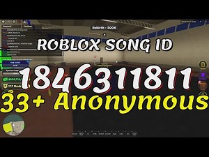 33+ Anonymous Roblox Song IDs/Codes